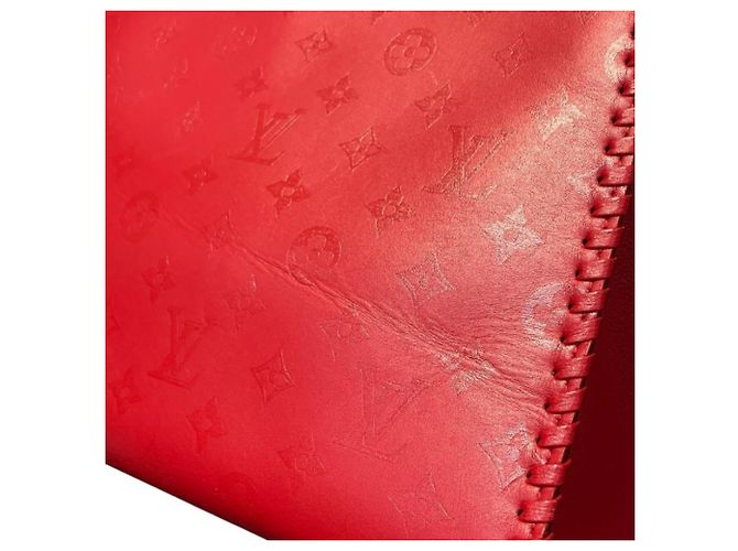 Borsa Louis Vuitton Monogram Very Zip Tote Rosso Monogramma - vista 9