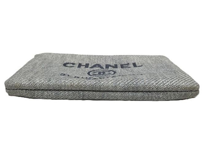 Pouch per borsa Chanel Deauville Grigio - vista 3