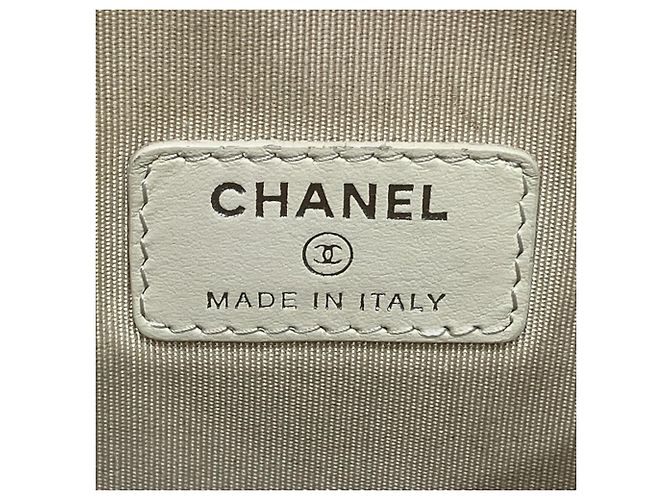 Pouch per borsa Chanel Deauville Grigio - vista 4