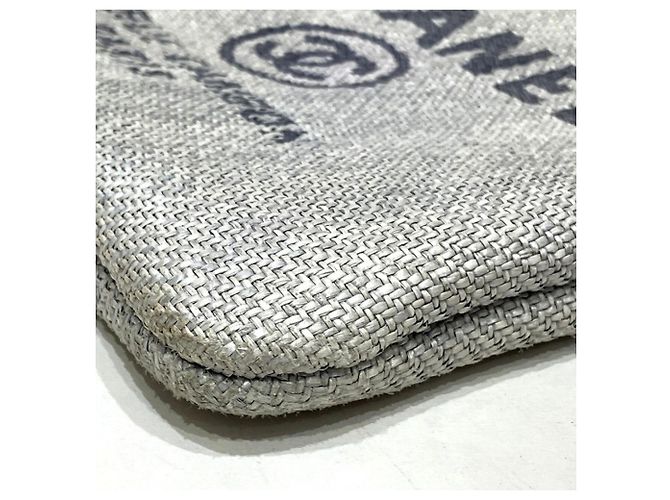 Pouch per borsa Chanel Deauville Grigio - vista 9
