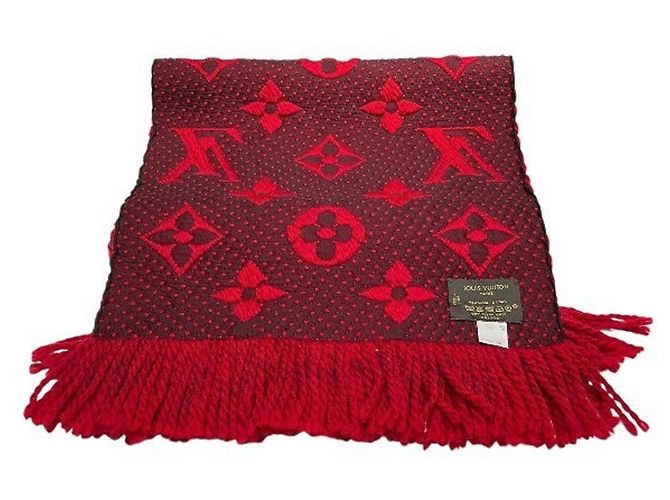 Louis Vuitton Echarpe Logomania Scarf Roja - vista 2