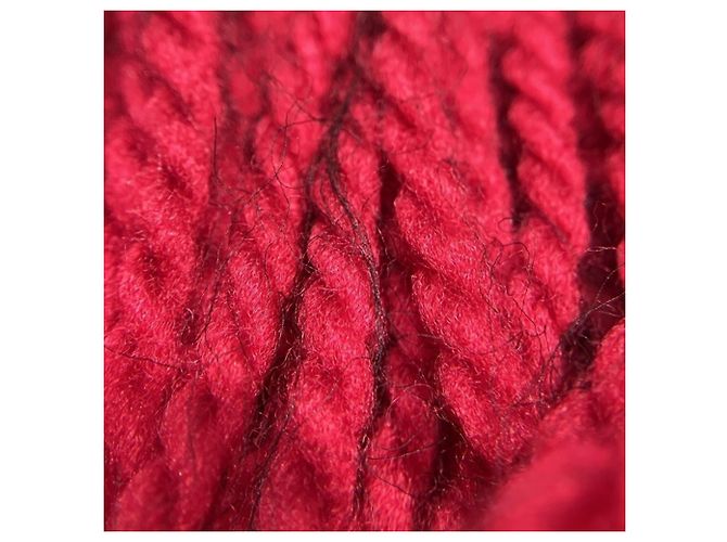 Louis Vuitton Echarpe Logomania Scarf Roja - vista 6