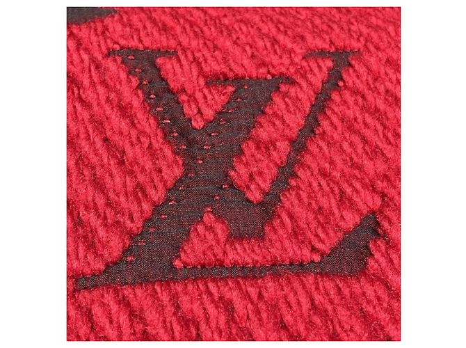 Louis Vuitton Echarpe Logomania Scarf Roja - vista 7