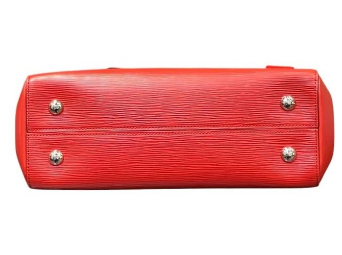 Louis Vuitton Epi Cluny MM Handtasche Rot - Ansicht 3