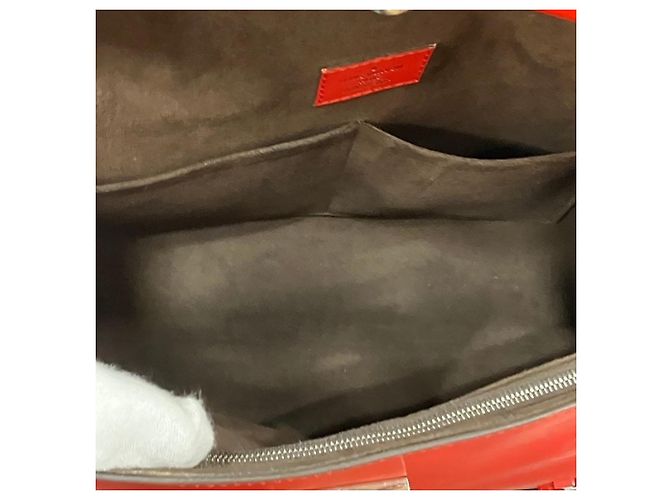 Louis Vuitton Epi Cluny MM Handtasche Rot - Ansicht 6
