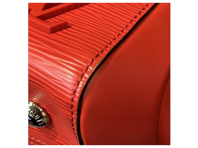 Louis Vuitton Epi Cluny MM Handtasche Rot - Ansicht 7