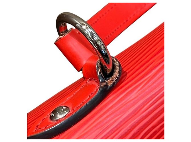 Louis Vuitton Epi Cluny MM Handtasche Rot - Ansicht 8