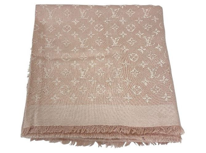 Écharpe/Stole Monogram Louis Vuitton Beige - vue 2