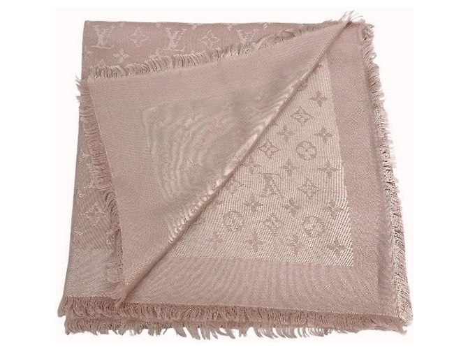 Écharpe/Stole Monogram Louis Vuitton Beige - vue 3