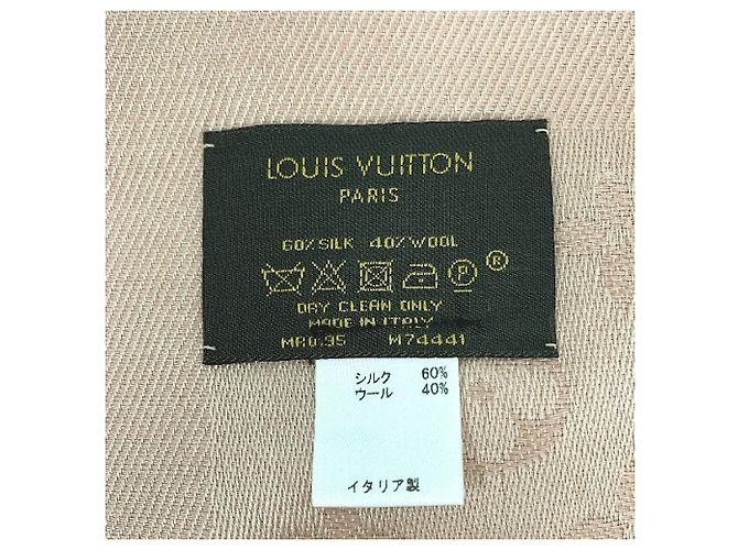 Écharpe/Stole Monogram Louis Vuitton Beige - vue 4
