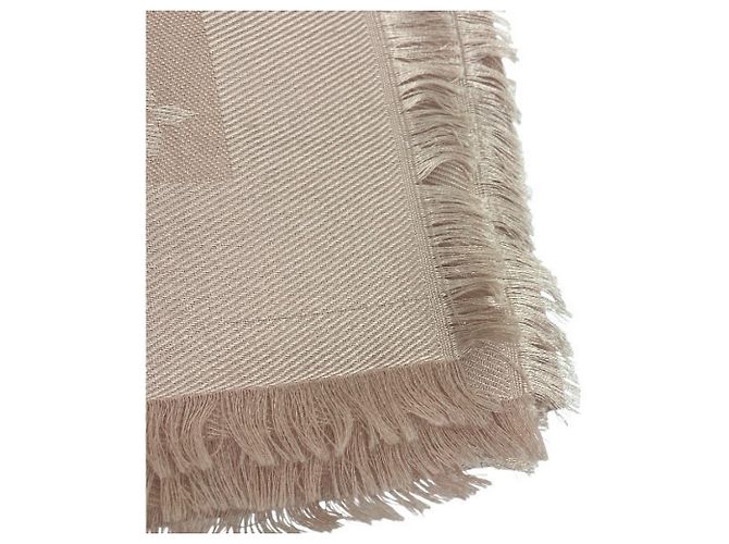 Écharpe/Stole Monogram Louis Vuitton Beige - vue 6