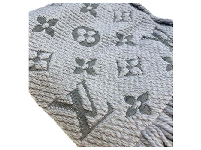 Louis Vuitton Echarpe Logomania Scarf Marron - vue 5