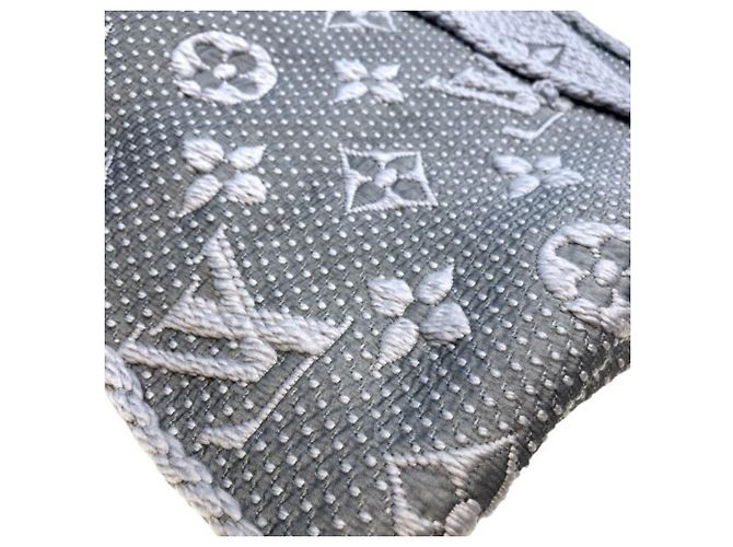 Louis Vuitton Echarpe Logomania Scarf Marron - vue 7