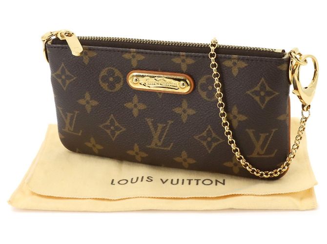 Sac à main Louis Vuitton Monogram Pochette Milla MM Marron Monogramme - vue 2
