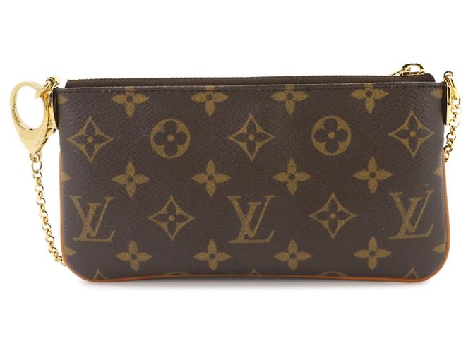 Sac à main Louis Vuitton Monogram Pochette Milla MM Marron Monogramme - vue 3