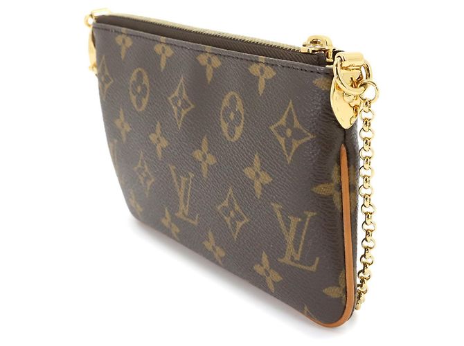 Sac à main Louis Vuitton Monogram Pochette Milla MM Marron Monogramme - vue 4