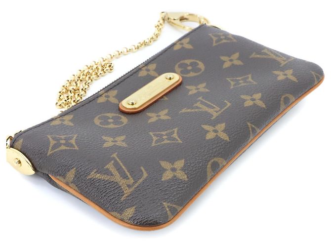 Sac à main Louis Vuitton Monogram Pochette Milla MM Marron Monogramme - vue 5