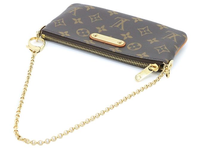 Sac à main Louis Vuitton Monogram Pochette Milla MM Marron Monogramme - vue 6
