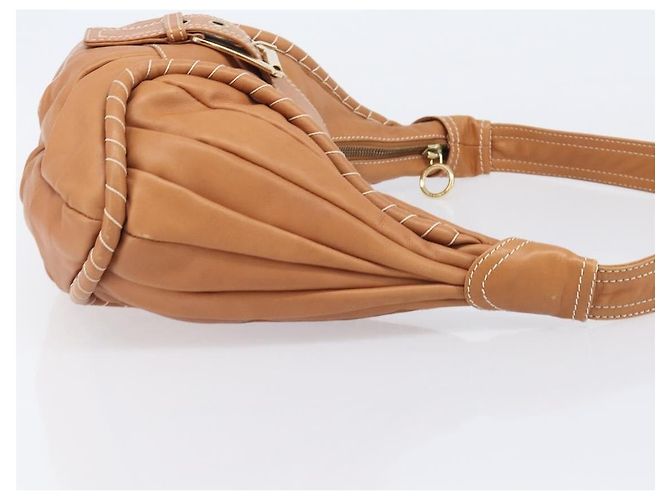 Céline Celine Shoulder Leather Brown - view 3