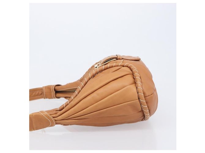 Céline Celine Shoulder Leather Brown - view 4