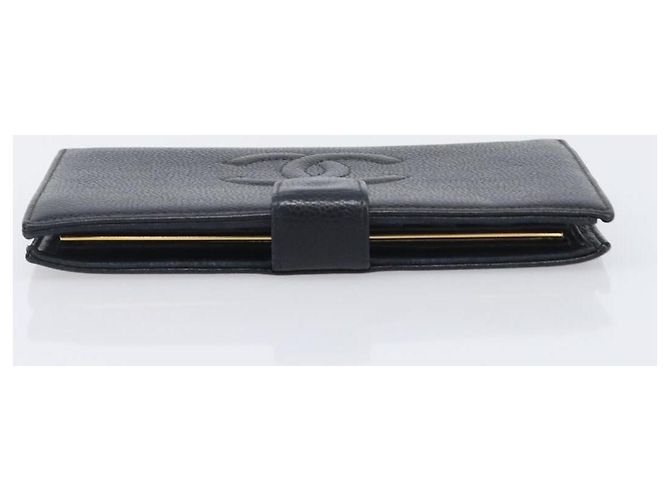 Chanel Timeless CC French Leather Long Black - view 5