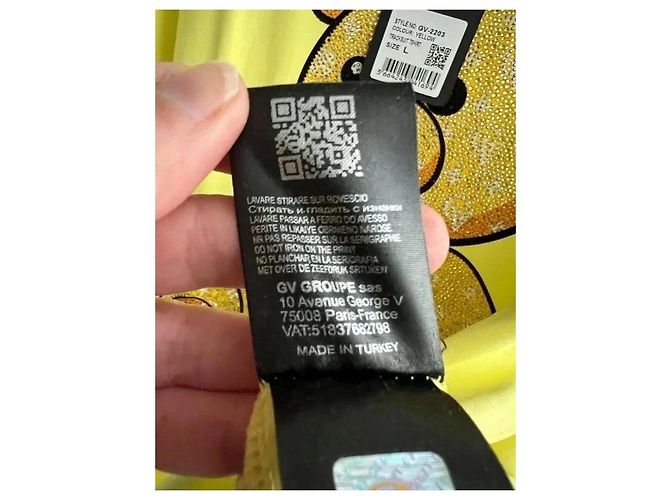 Autre Marque Avenue George V Set T-shirt e Pantaloncini Gialli Giallo - vista 10
