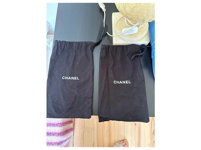 Chanel Blue Quilted Leather Flat Sandals - view 7