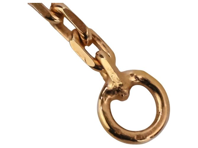 Hermès HERMES Mini Pop H Pendant Necklace Black Golden - view 11