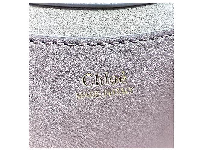 Bolsa de Ombro Chloé Kiss Small Bag Cinza - vista 12