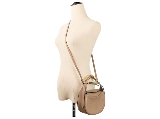 Bolsa de Ombro Chloé Kiss Small Bag Cinza - vista 14