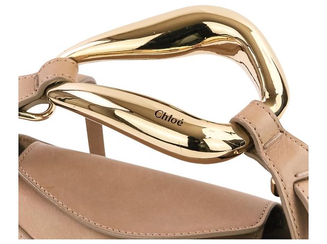 Bolsa de Ombro Chloé Kiss Small Bag Cinza - vista 7