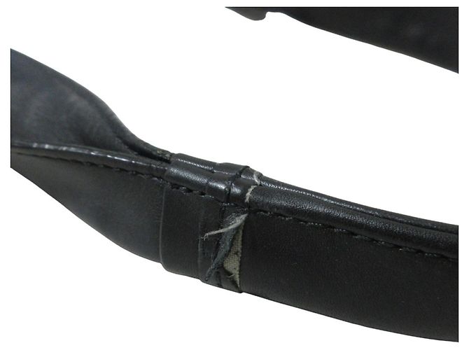 Bolso Tote Chloé Woody Leather Negro - vista 13