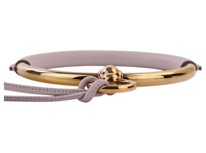 Hermès Hermes Kara Loop Grand Halskette Pink Golden - Ansicht 9