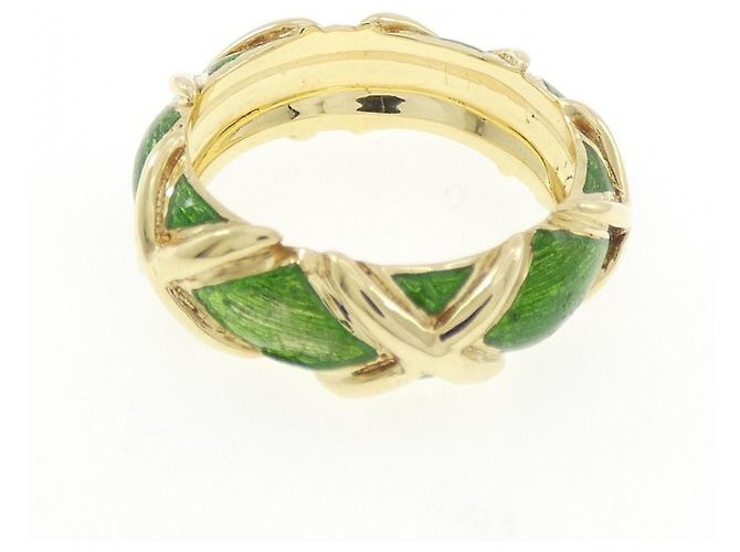 Autre Marque Tiffany & Co. Ringband aus Gelbgold Golden - Ansicht 3