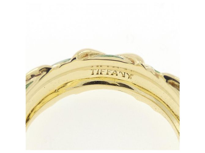 Autre Marque Tiffany & Co. Ringband aus Gelbgold Golden - Ansicht 4