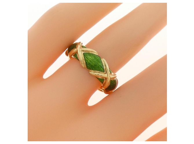 Autre Marque Tiffany & Co. Ringband aus Gelbgold Golden - Ansicht 5