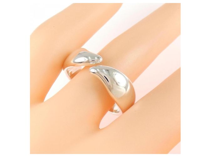 Autre Marque Tiffany Feather Ring Silver 925 Silvery - view 5