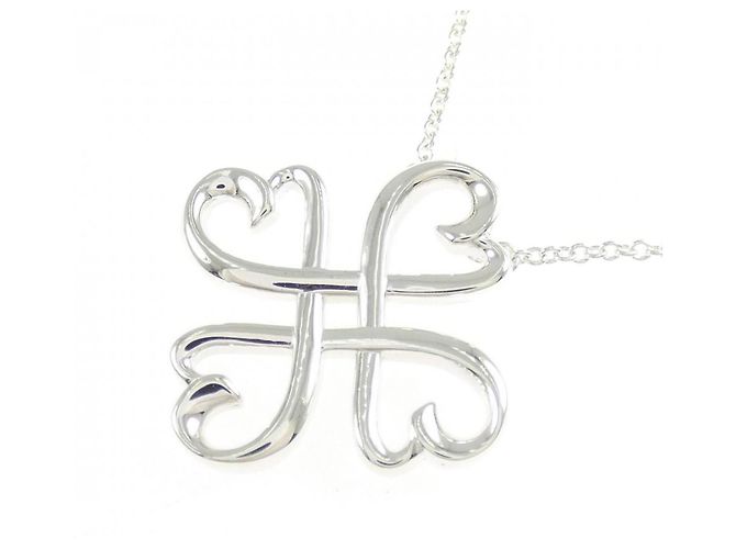 Autre Marque Collar Tiffany Loving Heart Plata - vista 3