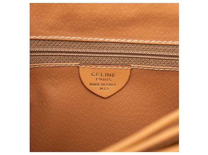 Céline Bolso bandolera Celine Macadam Castaño - vista 5