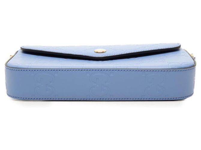 Borsa a tracolla e spalla Gucci GG Supermini - vista 3