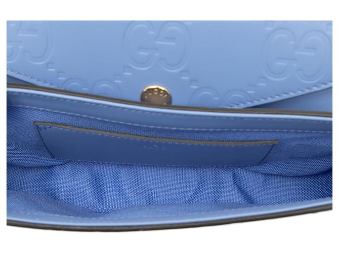 Borsa a tracolla e spalla Gucci GG Supermini - vista 4