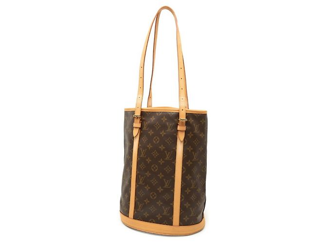 Saco Tote Louis Vuitton Monogram Bucket GM Marrom - vista 2
