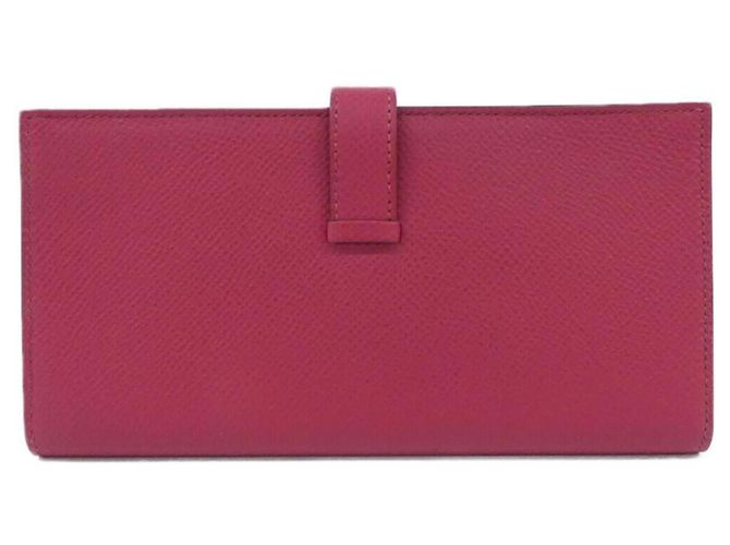 Hermès Carteira Hermes Bearn Soufflé Verso Vermelho - vista 2
