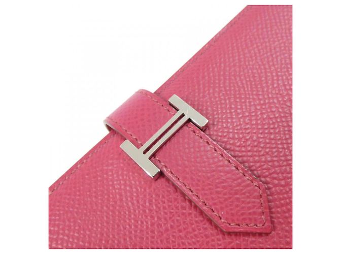Hermès Carteira Hermes Bearn Soufflé Verso Vermelho - vista 4