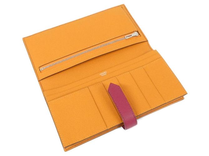 Hermès Carteira Hermes Bearn Soufflé Verso Vermelho - vista 5