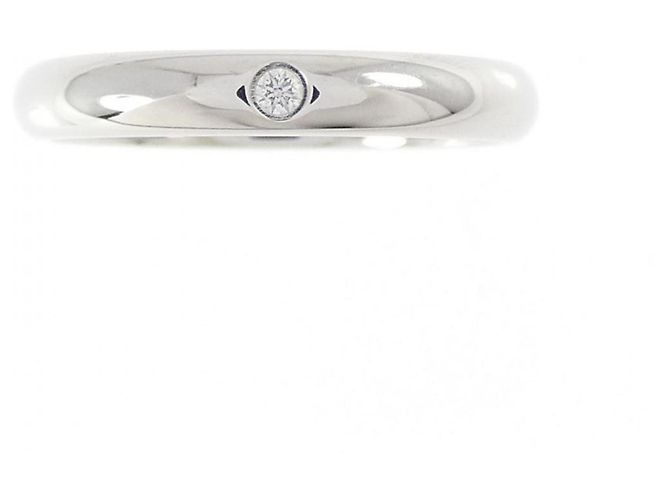 Anello Fascia Cartier Platino 950 - vista 2