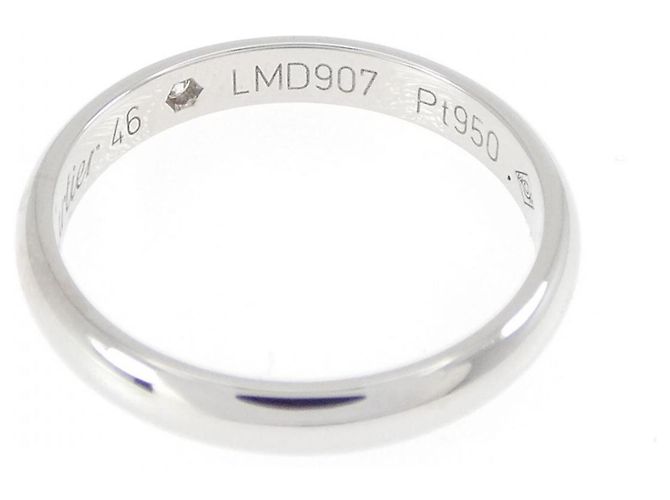 Anello Fascia Cartier Platino 950 - vista 3