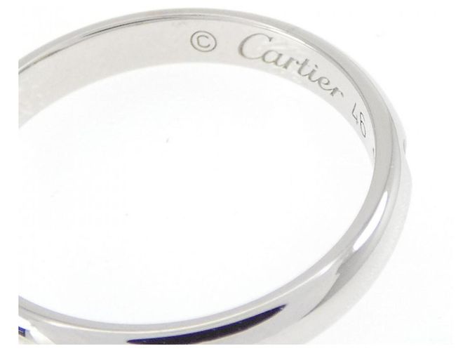 Anello Fascia Cartier Platino 950 - vista 4