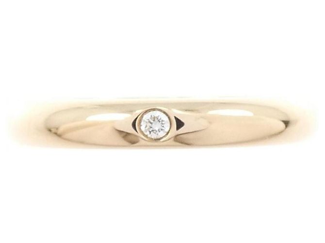 Anello Fascia Cartier Pink Gold D'oro - vista 2