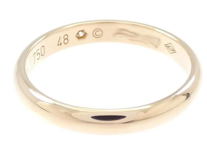 Anello Fascia Cartier Pink Gold D'oro - vista 3